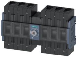Switch disconnector 125 A, size 2, 6-pole DC front operating mechanism, center, basic unit