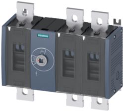 Switch disconnector 500 A, size 4, 3-pole, front operating mechanism, center, basic unit