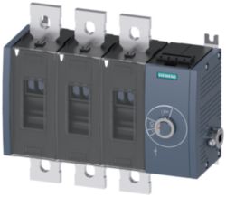 Switch disconnector 630 A, size 4, 3-pole, lateral operating mechanism on right, basic unit