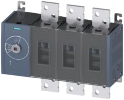 Switch disconnector 1000 A, size 5, 3-pole, front operating mechanism on left, basic unit