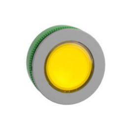 VERZONKEN VERLICHTE DRUKKNOP GEEL