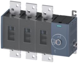 Switch disconnector 1250 A, size 5, 3-pole, lateral operating mechanism on right, basic unit
