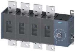 Switch disconnector 1000 A, size 5, 4-pole, lateral operating mechanism on right, basic unit