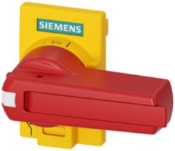 Accessory for 3KD size 1 direct operating mechanism, red/yellow, standard version, can be locked