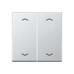 Wip A500 alum.met pijl v.KNX F10 tast.2v