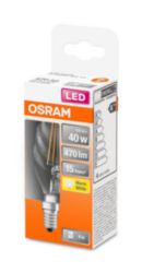 LED Retrofit CLASSIC BW 4W 827 Clear E14