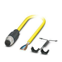 SENSOR-/ACTORKABEL, 5-POLIG, PVC, GEEL R