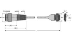 Buskabel voor CAN (DeviceNet, CANopen), PVC-kabelmantel