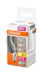 LED Retrofit CLASSIC P DIM 2.8W 827 Clear E14