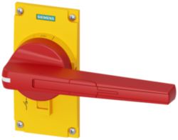 Accessory for 3KD size 5 direct operating mechanism, red/yellow, standard version, can be locked