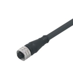 Aansluitkabel met connector female; Voedingsspanning <lt/> 30 V AC; 2 m; PUR