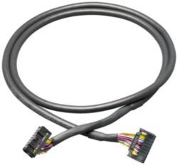 Round cable 16-pin assembled, unshielded 16-pin, 5 m