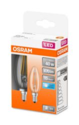 LED Retrofit CLASSIC B 4W 840 Clear E14