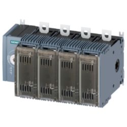 Switch disconnector with fuse 160 A, size 2, 4-pole for LV HRC fuse size 000