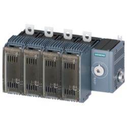 Switch disconnector with fuse 125 A, size 2, 4-pole for LV HRC fuse size 000