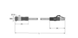 industriële Ethernetkabel, Aansluitkabel