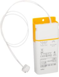 Electronic 70W transformer with terminal connections on the primary si