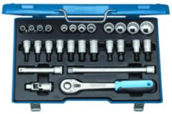 Dopsleutelset 1/2" 27-dlg 10-30 mm