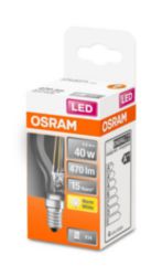 LED Retrofit CLASSIC P 4W 827 Clear E14