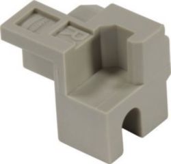 Fixing brackets R, for inverse male connectors on pcb’s, R 1, Thermoplastic