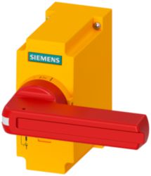 Accessories for 3KF size 2 direct op. mech.. red/yellow lockable in OFF position