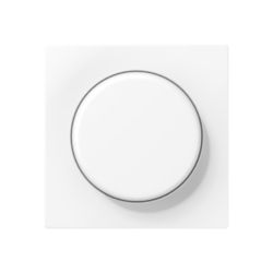 Afdekking A500 wit mat voor draaidimmer