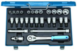 Dopsleutelset 1/2" 27-dlg 10-30 mm