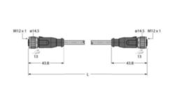kabel voor Industrial Ethernet / PROFINET, Aansluitkabel