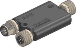 OSSD naar DYNlink converter OSSD M12-8 DYNlink M12-5 Locale reset M12-5