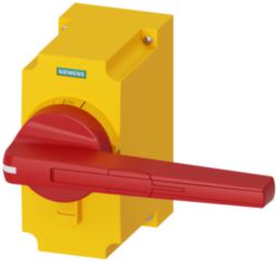 Accessories for 3KF size 5 direct op. mech.. red/yellow lockable in OFF position