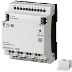 I/O expansion, For use with easyE4, 12/24 V DC, 24 V AC, Inputs expansion (number) digital: 8, screw terminal