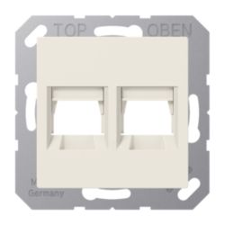 Afdekking A(S)500 wit v.Panduit 2-vdg.
