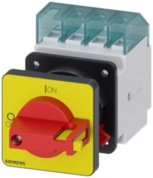 SENTRON, 3LD switch disconnector, EMERGENCY OFF switch, 3-pole, Iu: 16 A