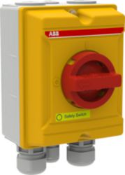 EMC werkschakelaar 3p. 400V AC23 30A, 15kW.