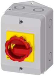 SENTRON, 3LD switch disconnector, EMERGENCY OFF switch, 3-pole, Iu: 16 A