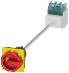 SENTRON, 3LD switch disconnector, EMERGENCY OFF switch, 3-pole, Iu: 25 A