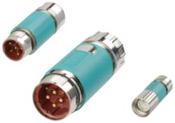 Signal connector 9-pole type: 6FX2003-0SA01 Pin, Male thread solder version 1x insulator with integrated socket contact 1x insulator with integrate...