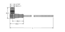 kabel voor Industrial Ethernet / PROFINET, Aansluitkabel