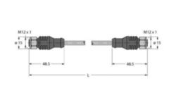 kabel voor RFID-toepassing in levensmiddelenbereik, Aansluitkabel