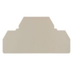 Partition plate (terminal), End and intermediate plate, 79 mm x 43 mm,