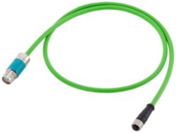 Signal cable pre-assembled Type: 6FX8002-2DC46 DRIVE-CLiQ with 24 V M12 female/ M17 male speed-connect-ready MOTION-CONNECT 800PLUS UL/CSA, DESINA,...