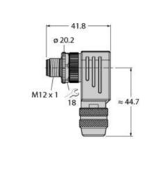 Toebehoren voor sensoren en actuatoren, Confectioneerbare connector, C
