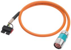 Power cable pre-assembled TYPE 6FX5002-5CN36 4X2.5 C CONNECTOR SPEED-C