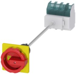 SENTRON, 3LD switch disconnector, EMERGENCY OFF switch, 4-pole, Iu: 63 A