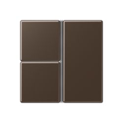 KNX tastafd. compl.  3-v. A500 mokka