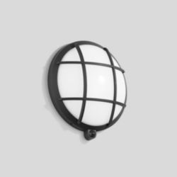 Wandarmatuur met PIR-sensor, voor binnen- en buiten, Grafiet 3000 K