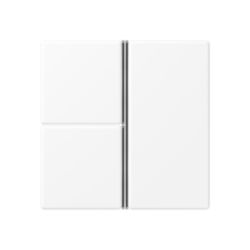 KNX/eNet tastafd. F40 A/AS 3-v.,matwit