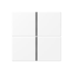 KNX/eNet tastafd. F40 A/AS 4-v.,matwit