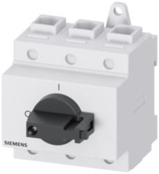 SENTRON, 3LD switch disconnector, main control switch, 3-pole, Iu: 100 A