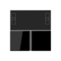 KNX RCD compact tastafd. A/AS zwart
